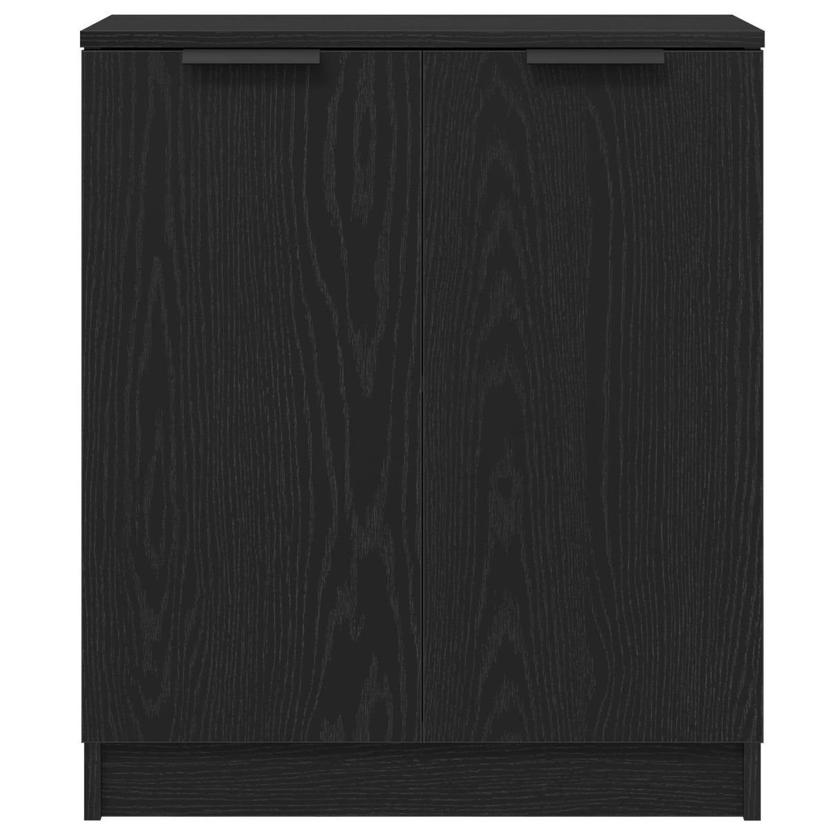 Sideboards 3 Pcs Black Oak Engineered Wood