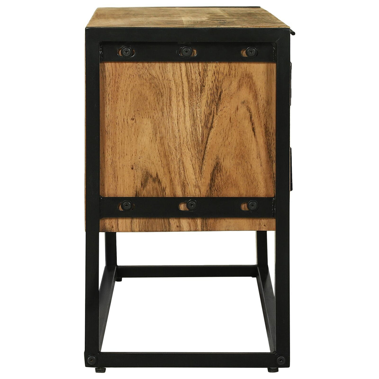 Tv Cabinet 110X30X50 Cm Solid Wood Acacia