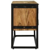 Tv Cabinet 110X30X50 Cm Solid Wood Acacia