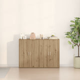Sideboards 2 Pcs Artisan Oak 60X31X84 Cm Engineered Wood