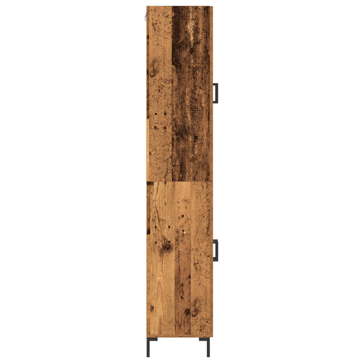 Sideboard With Wall Cabinet Old Wood Engineered Wood