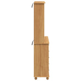 Hutch “Askim” Honey Brown 91X40X199.5 Cm Solid Wood Pine,  Hutch &quot;Askim&quot; 91X30X104 Cm Solid Wood Pine,  Chest Of Drawers &quot;Askim&quot; 91X40X95.5 Cm Solid Wood Pine