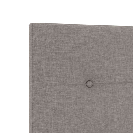 Bed Frame Taupe 80X200 Cm Fabric