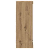 Sideboard With Led Lights Artisan Oak 41X37X100 Cm