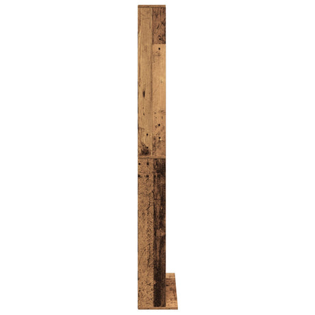 Cd Cabinet - Old Wood - 101X23X177.5 Cm - Engineered Wood