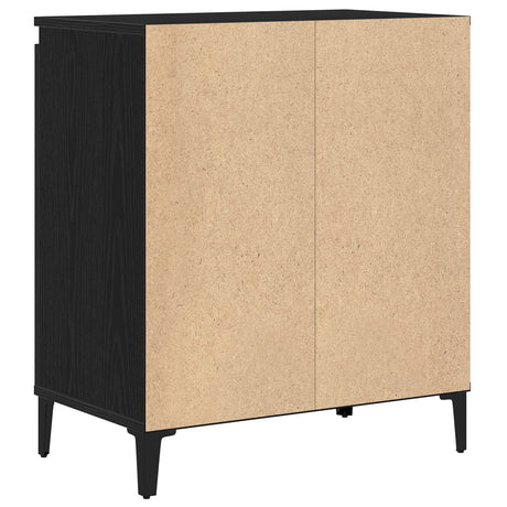 Sideboard Black Oak 60X35X70 Cm Engineered Wood