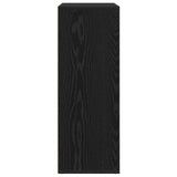 Sideboard Black Oak 60X31X84 Cm Engineered Wood
