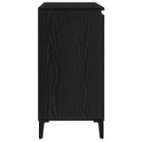 Black Oak Sideboard - 104X35X70 Cm, Made From Engineered Wood