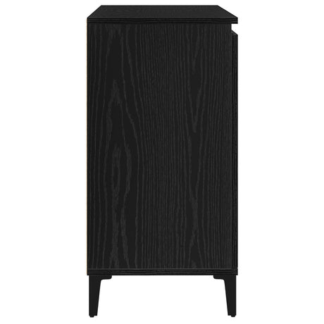 Black Oak Sideboard - 104X35X70 Cm, Made From Engineered Wood