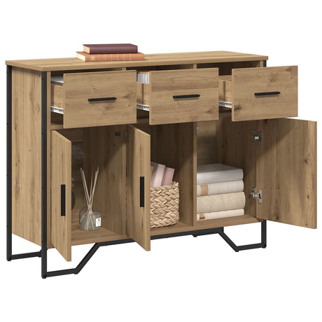 Sideboard Artisan Oak 97X32.5X74.5 Cm Engineered Wood