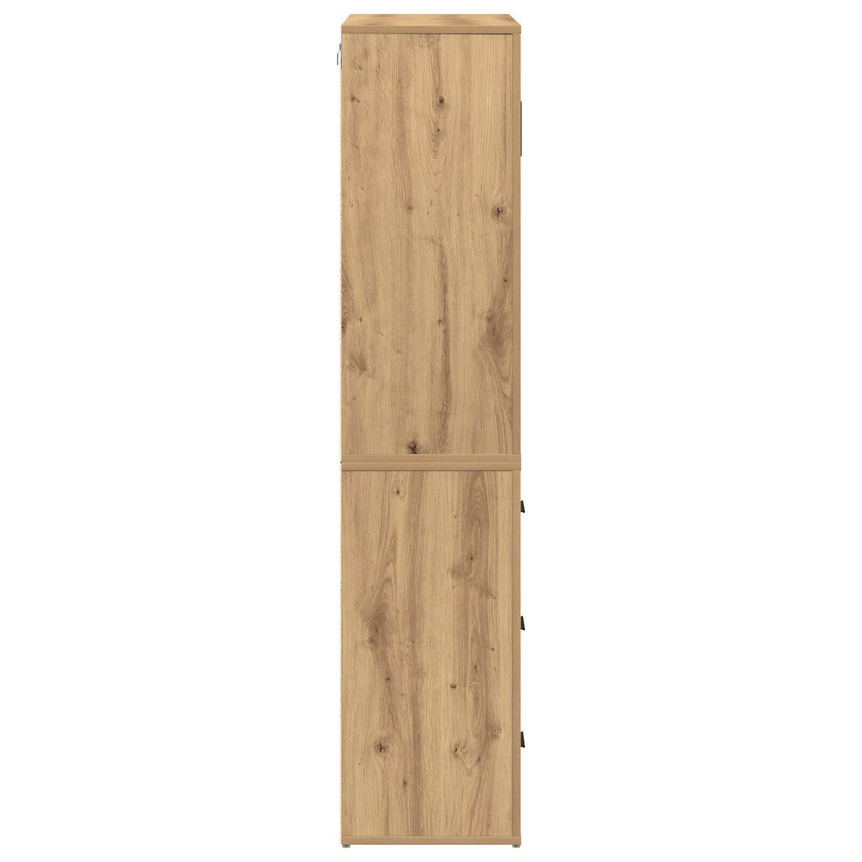 Highboard Artisan Oak 80X33X150 Cm Engineered Wood