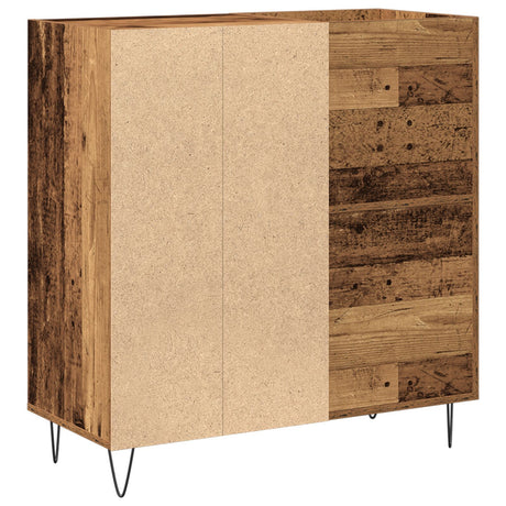 Media Cabinet Artisan Oak 84.5X38X90 Cm Engineered Wood