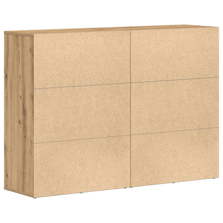 Sideboards 2 Pcs Artisan Oak 60X31X84 Cm Engineered Wood