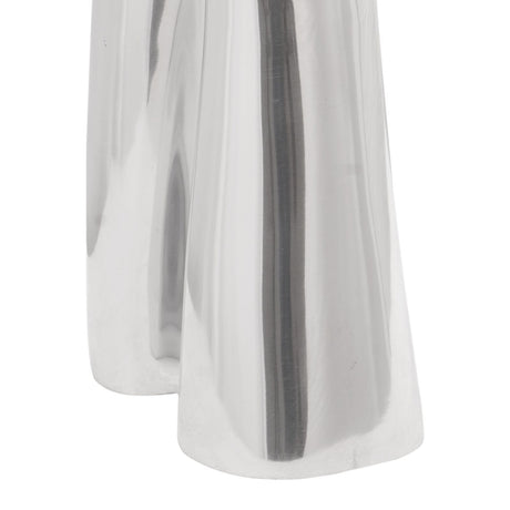 Sculpture Silver 10X16X49 Cm Aluminium