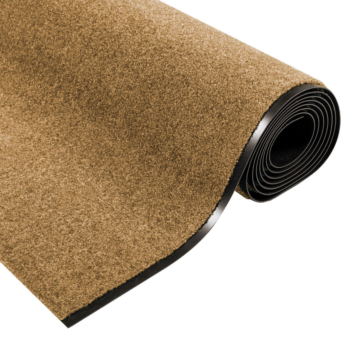 Washable Doormat In Cream, 120X350 Cm