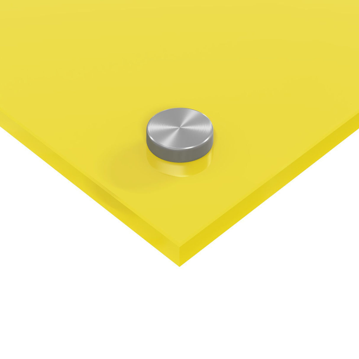 Kitchen Backsplash Yellow 70X40X0.6 Cm Tempered Glass