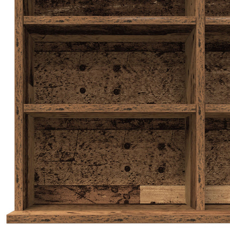 Cd Cabinet - Old Wood - 101X23X177.5 Cm - Engineered Wood