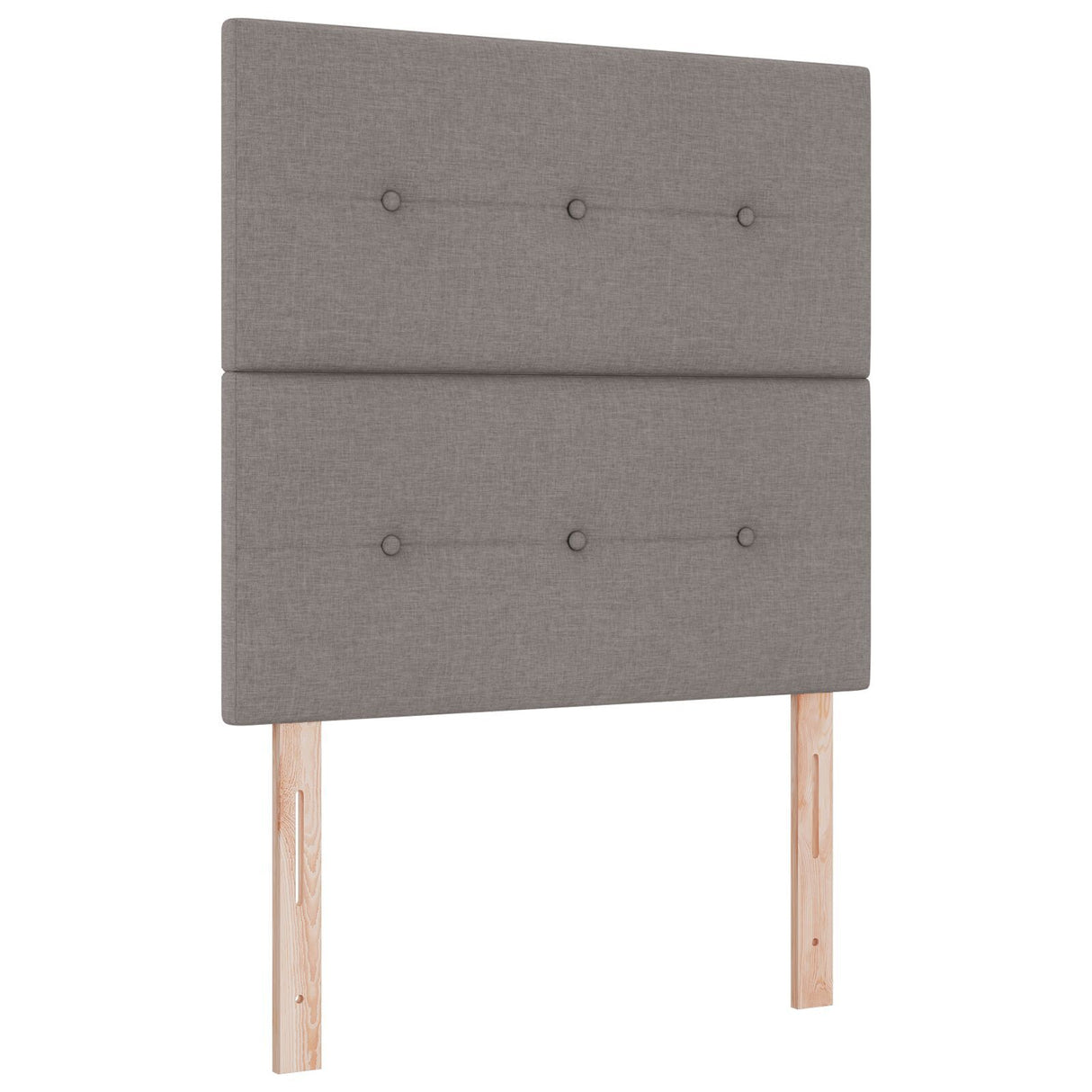 Box Spring Bed With Mattress & Bench Grey 80X200 Cm Fabric
