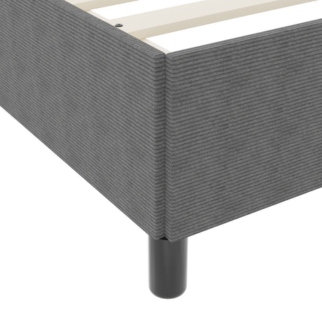 Bed Frame Corduroy Fabric