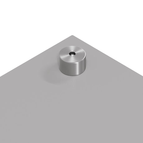 Kitchen Backsplash Light Grey 120X60X0.6 Cm Tempered Glass