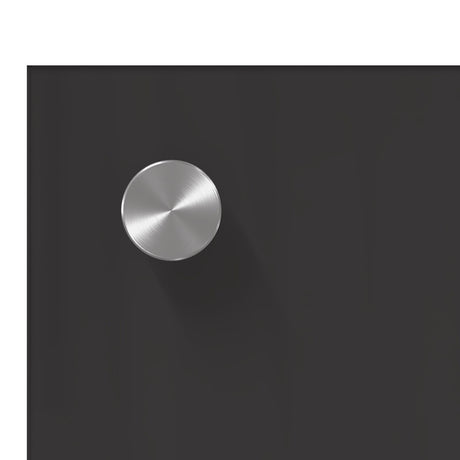 Kitchen Backsplash Dark Gray 120X40X0.6 Cm Tempered Glass