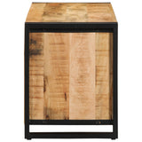 Shoe Bench 100X40X50 Cm Solid Wood Rough Mango