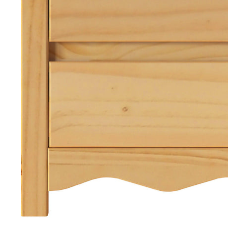 Chest Of Drawers &quot;Drammen&quot; 111X43X73,5 Cm Solid Wood Pine