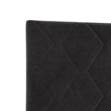 Black Velvet Bed Frame 200X200 Cm