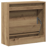 Shoe Cabinet Artisan Oak 60X21X57 Cm Engineered Wood
