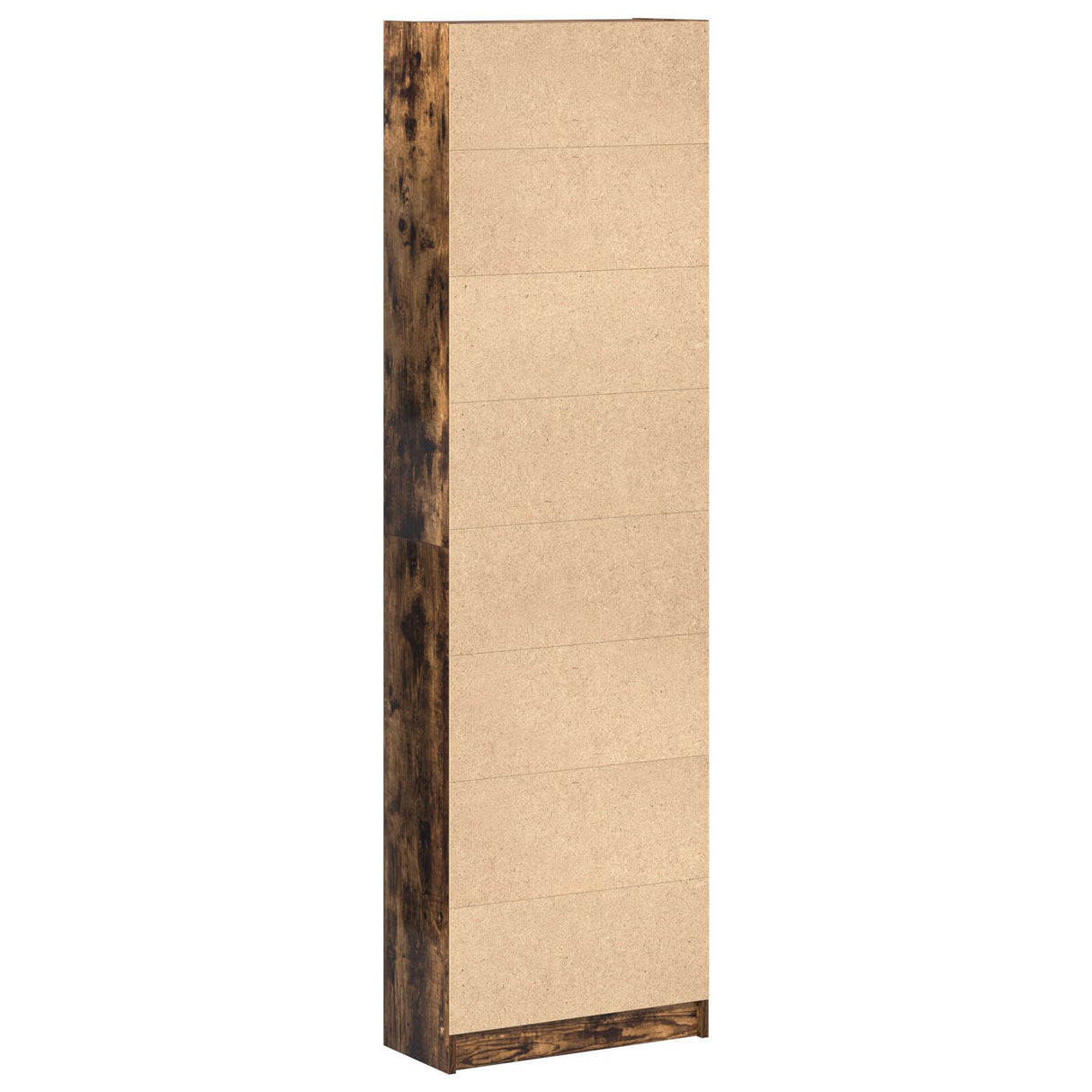 Wardrobe Smoked Oak 55X25X189 Cm Engineered Wood