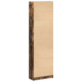 Wardrobe Smoked Oak 55X25X189 Cm Engineered Wood