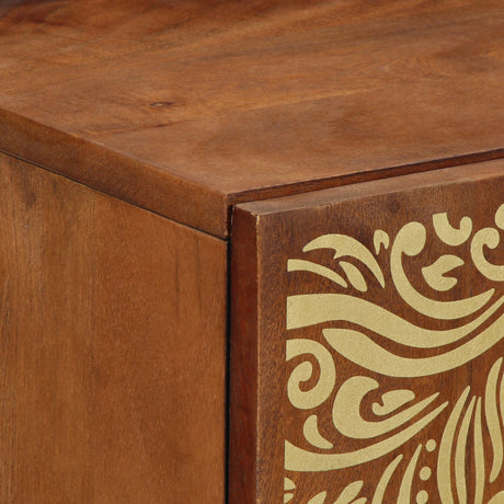 Sideboard 40X33X75 Cm Solid Wood Mango