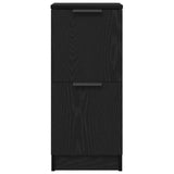 Sideboards 3 Pcs Black Oak Engineered Wood