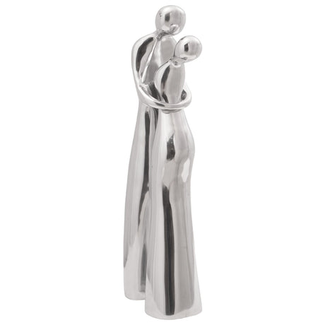 Sculpture Silver 10X16X49 Cm Aluminium