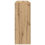Wall Mounted Cabinets 2 Pcs Artisan Oak 69,5X34X90 Cm Engineered Wood