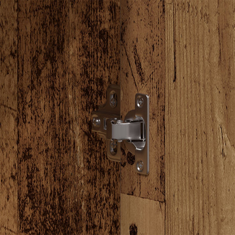 Wardrobe Old Wood 55X25X189 Cm Engineered Wood