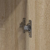 Wardrobe Sonoma Oak 55X25X189 Cm Engineered Wood