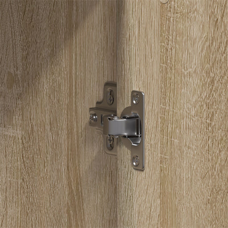 Wardrobe Sonoma Oak 55X25X189 Cm Engineered Wood