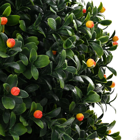 Artificial Tree With Fruits And Pot 35X50 Cm Green