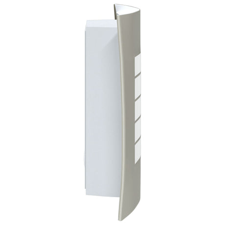 Outdoor Wall Light 2 Pcs Silver Ip44