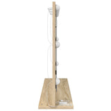 Vanity Mirror Sonoma Oak Engineered Wood, Glass 80 X 55 X 18 Cm