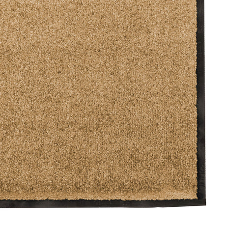 Washable Cream Doormat 120X250 Cm