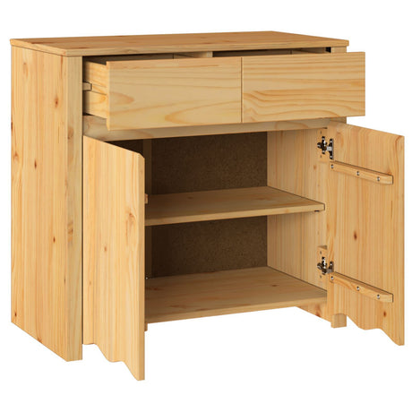 Sideboard &quot;Drammen&quot; 79X43X75,5 Cm Solid Wood Pine