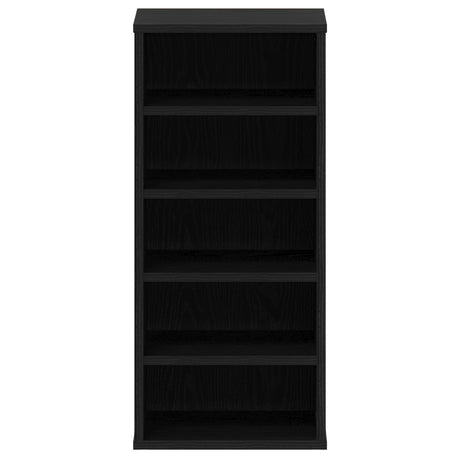 Shoe Cabinet 2 Pack - Black Oak - 32X35X70 Cm - Made Of Engineered Wood