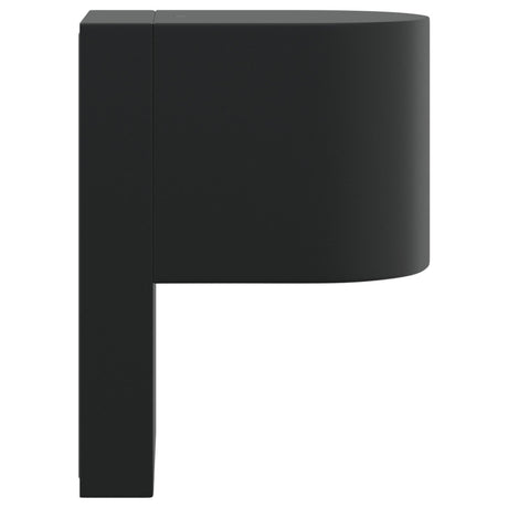 Outdoor Wall Lights Black Stainless Steel Ip44