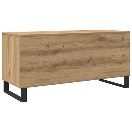 Record Cabinet Old Wood 100X38X48 Cm Engineered Wood