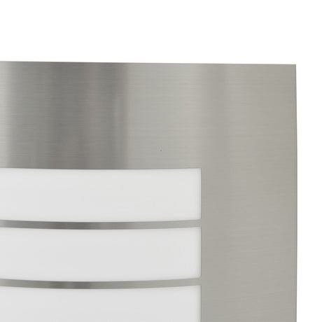 Outdoor Wall Light 2 Pcs Silver Ip44