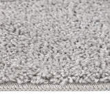 Shaggy Rug With Latex Backing Grey 160X160 Cm