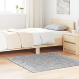 Shaggy Rug With Latex Backing Grey 120X120 Cm