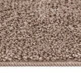 Shaggy Rug With Latex Backing Brown 200X290 Cm